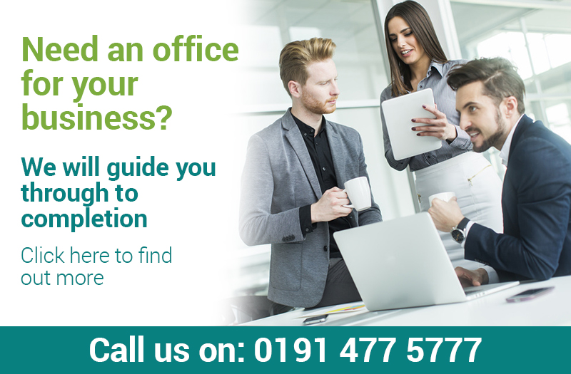 Need an office for your business? We will guide you through to completion.